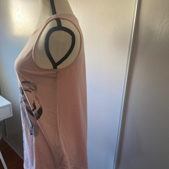 Pink floral tank top - Picture 4 of 5